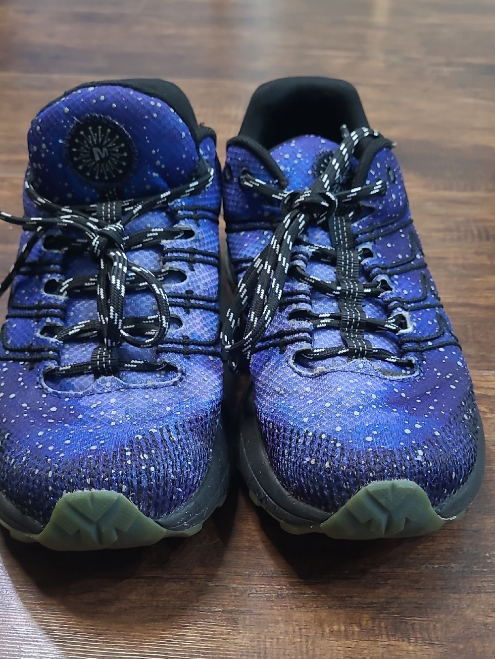 Merrell Moab Flight Women's 7.5  Trail Running Shoes Midnight Galaxy Vibram - Picture 9 of 9